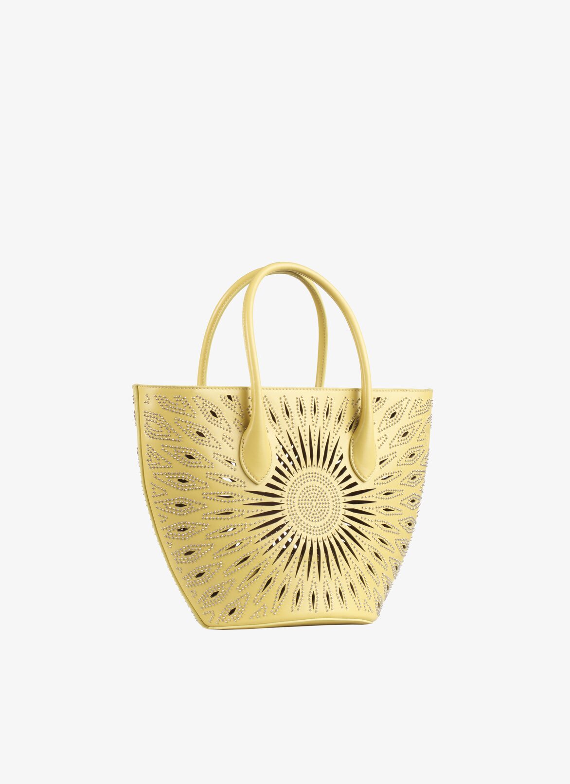 Latifa 15 Handbag ALAÏA TOPAZ YELLOW LATIFA 15 HANDBAG